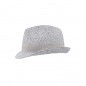 Hat in fresh melange summer colours