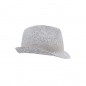 Hat in fresh melange summer colours