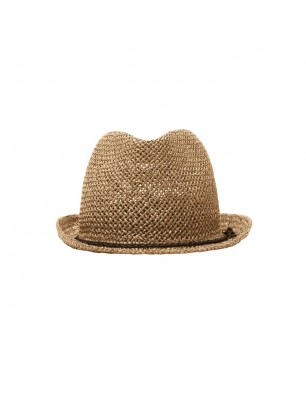 Light summer hat with decorative cord