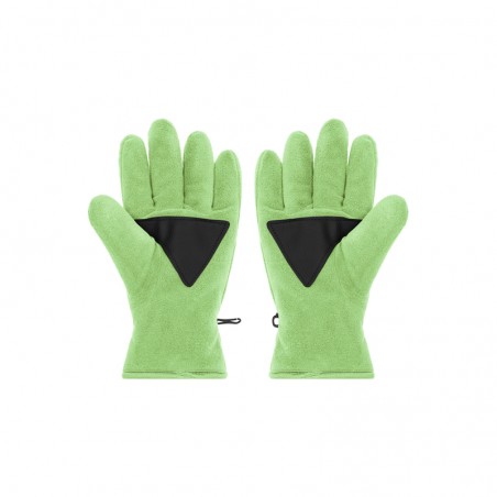 Warm micro fleece gloves with Thinsulate™ interlining