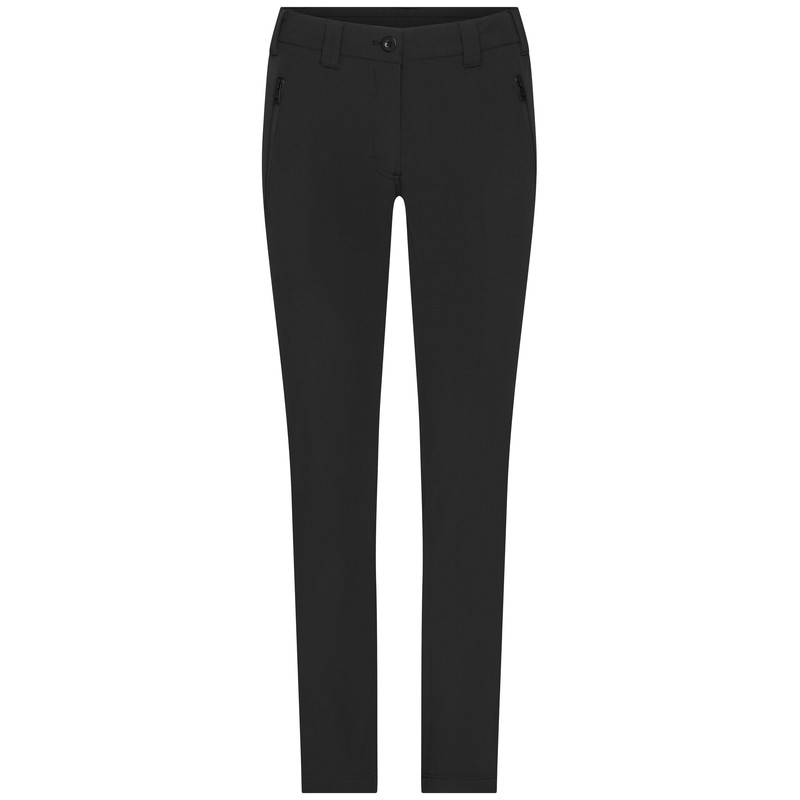 Two-way stretch pants in sporty look