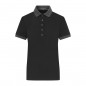 Classic polo shirt with contrasting collar and cuffs in piqué