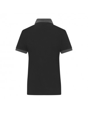 Classic polo shirt with contrasting collar and cuffs in piqué