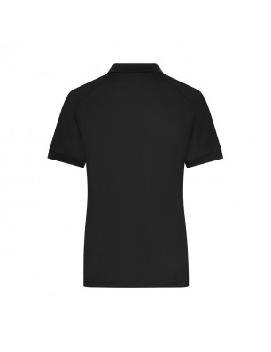 Polo shirt with zip of functional polyester for promotion