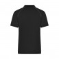 Zipped polo shirt of functional polyester for promotion, sport and free time