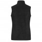 Fleece vest in mixed material