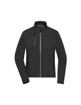 Softshell jacket in sporty design