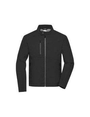 Softshell jacket in sporty design