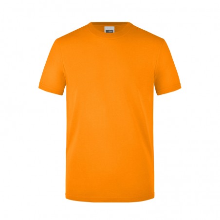 Durable, easy care T-shirt in signal colours