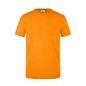 Durable, easy care T-shirt in signal colours