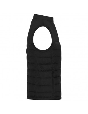 Padded vest with stand-up collar for promotion and life style