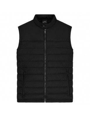 Padded vest with stand-up collar for promotion and life style