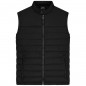 Padded vest with stand-up collar for promotion and life style