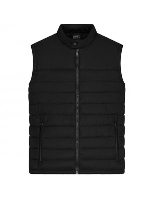 Padded vest with stand-up collar for promotion and life style