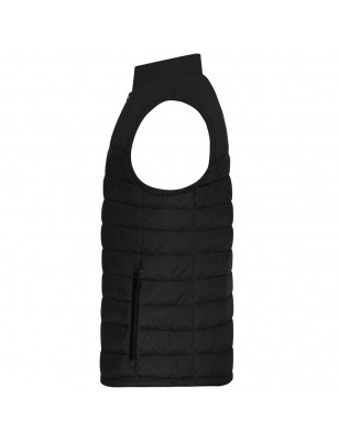 Padded vest with stand-up collar for promotion and life style