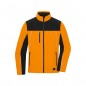 Light elastic jacket in signal colour