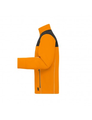 Softshell jacket in signal colour