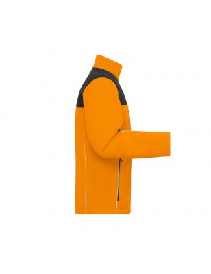 Softshell jacket in signal colour