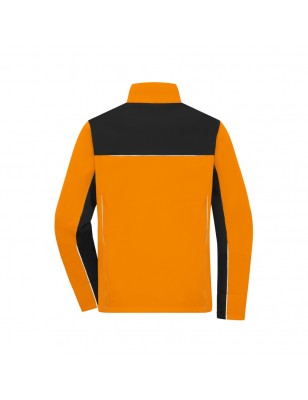 Softshell jacket in signal colour