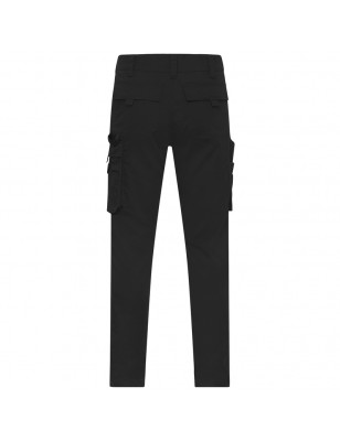 Light, durable slim-line workwear pants with functional details