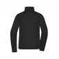 Comfortable, elastic stretch fleece jacket in casual look for work, sport and life style