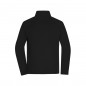 Comfortable, elastic stretch fleece jacket in casual look for work, sport and life style