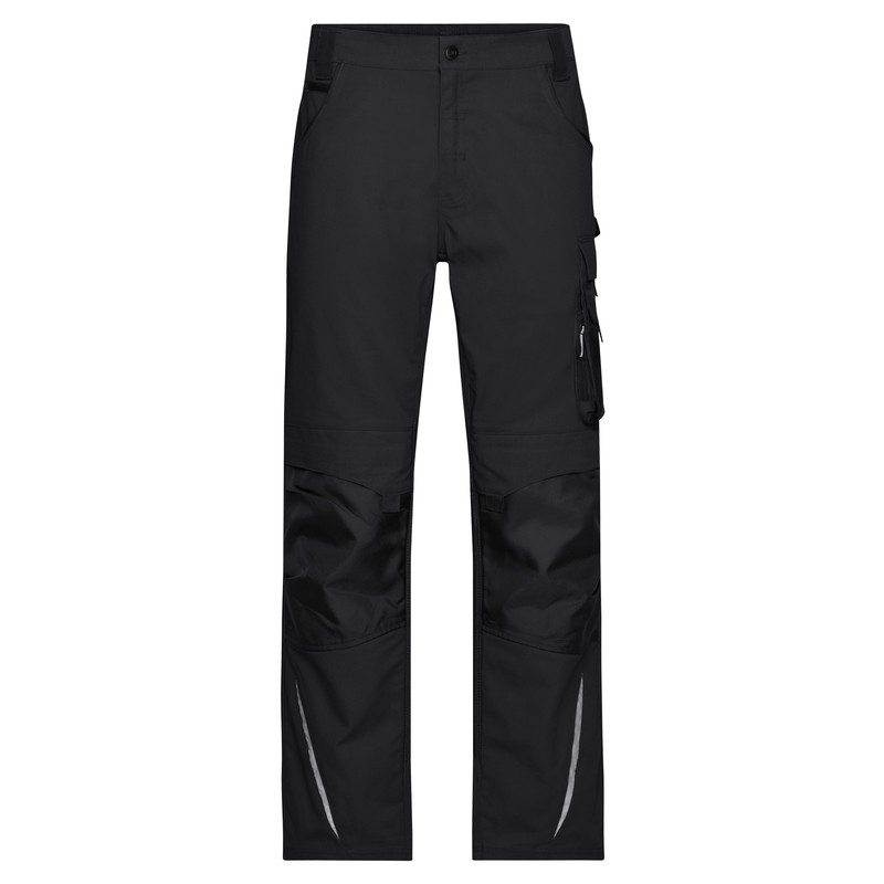 Specialized, lined work pants with functional details