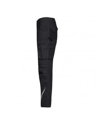 Specialized, lined work pants with functional details