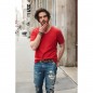 Men's T-shirt with fashionable breast pocket