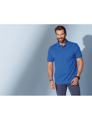 Classic piqué polo shirt with breast pocket