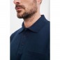 Classic piqué polo shirt with breast pocket