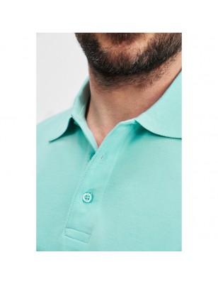 High-quality polo shirt with sleevebands