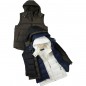 Fashionable quilted vest with detachable hood