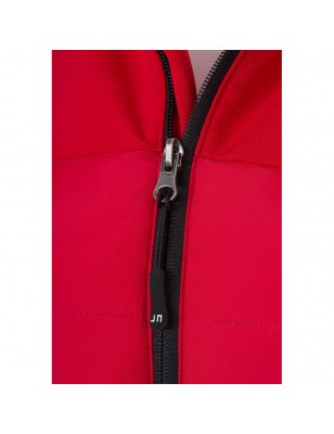 Thermo jacket in attractive material mix