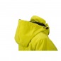 Elastic, padded softshell jacket