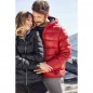 Ultra light down jacket with hood in casual style