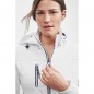 Young softshell jacket with fashionable details