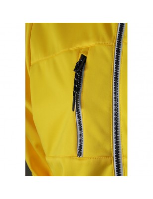 Young softshell jacket with fashionable details