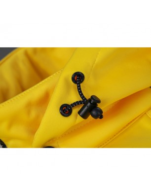 Young softshell jacket with fashionable details