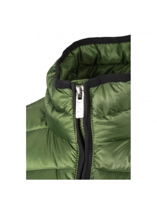 Casual down jacket with stand-up collar