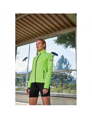 Functional softshell jacket for sports, leisure and promotion