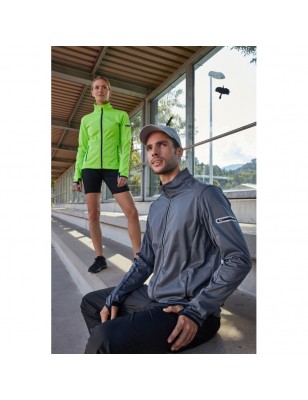 Functional softshell jacket for sports, leisure and promotion