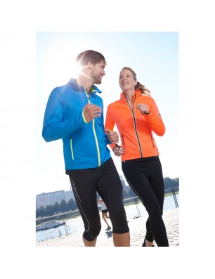 Functional softshell jacket for sports, leisure and promotion