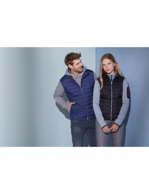 Light, padded quilted vest