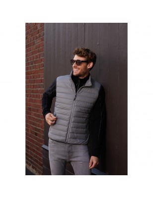 Light down vest in classic design