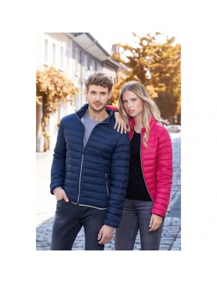 Light down jacket in classic design