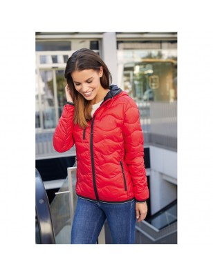 Quilted jacket with DuPont SoronaŽ padding (renewable, organic