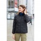 Light, fashionable padded jacket made of recycled polyester