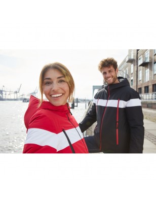 Sporty waterproof winter jacket with DuPont SoronaŽ padding.