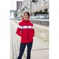 Sporty waterproof winter jacket with DuPont SoronaŽ padding
(renewable, vegetable raw material)